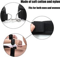 Menottes de cuisse et de poignet, attaches de poignet, jouets sexuels BDSM pour femmes, ensemble de sangles de jambe, ensemble de liens pour couples, jeux SM, jouet sexuel en ligne