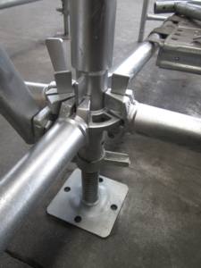 سقالات حديثة التصميم بقفل حلقي مجلفن قابلة للتعديل من السبائك مواد بناء سقالات أنداميوس - Product Image 2