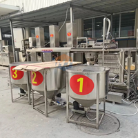 Machine automatique de fabrication de peau de tofu |   Équipement pour la fabrication de feuilles de tofu |   HJ Brand PLC Core 380V 1KW Haute Sécurité Usine de Soja