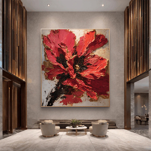 <span class=keywords><strong>Peinture</strong></span> murale 3D peinte à la main, décor mural, <span class=keywords><strong>fleurs</strong></span> à l'huile peintes <span class=keywords><strong>au</strong></span> <span class=keywords><strong>couteau</strong></span>, <span class=keywords><strong>peinture</strong></span> artisanale, peintures à l'huile personnalisées de <span class=keywords><strong>fleurs</strong></span> - Product Image 2