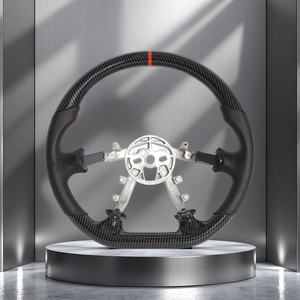 Volant en fibre de carbone pour Chevrolet <span class=keywords><strong>Corvette</strong></span> <span class=keywords><strong>C5</strong></span> Z06 <span class=keywords><strong>1997</strong></span> 1998 1999 2000 2001 2002 2003 2004 - Product Image 1