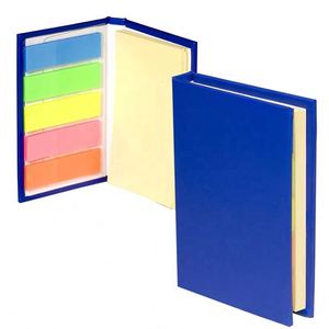 Carnet autocollant promotionnel avec 50 pages de notes adhésives et 5 couleurs de marque-pages adhésifs avec 15 feuilles pour cadeaux publicitaires - Product Image 4