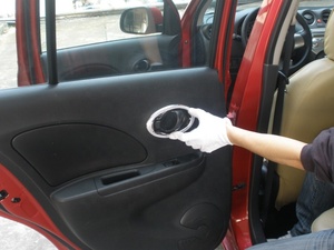 Coperture della maniglia della porta interna per Nissan Cube Micra/March Juke 2009-2015 - Product Image 5