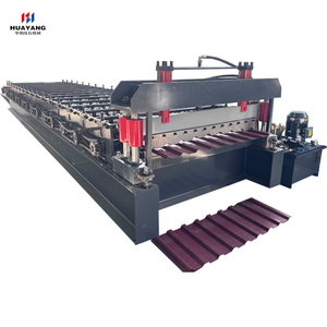 Machine de formage à froid pour la fabrication de tuiles et de bardeaux en acier coloré pour toitures métalliques - Product Image 1