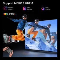 Projecteur Touyinger Q13W Haute Luminosité 3800 Ansi 3+128G Full HD Décodage 4K Smart TV Android 15 Wifi Beam Home Cinéma