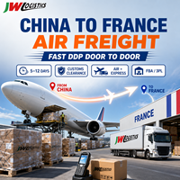 Transitaire aérien DDP Chine vers France, agent d'expédition aérienne porte-à-porte, services logistiques express