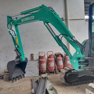 เครื่องขุด SK55ขนาดเล็ก Kobelco 5ตันมือสองไฮดรอลิกตีนตะขาบแกนคาวาซากิ PLC ส่วนประกอบของปั๊ม5ton ปฏิบัติการ - Product Image 6