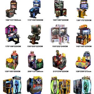Ninix Model 9451 Happy Airship Themed Single-Player Commercial Arcade Racing Game Machine Colorful LED <b>Lights</b> Metal Game - Product Image 2