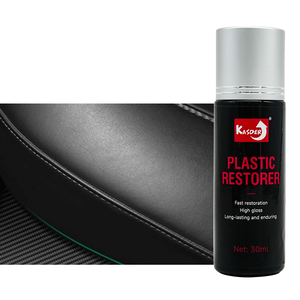 Agente de Revestimiento Plástico Negro para Automóviles, Antibacterial, No Abrasivo, 30 ml, Restaurador de Molduras, Elimina Marcas y Arañazos - Product Image 1