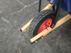 Carretilla de construcción de alta resistencia 80L <span class=keywords><strong>100L</strong></span> 110L con mango de madera 180kg Carretilla de construcción de jardín Modelo WH6601 - Product Image 5