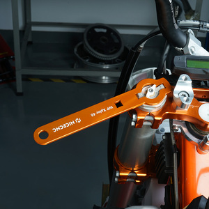 NICECNC pour KTM EXC-F 350 2017-2022 XC-W 300 Six Days pour HUSQVARNA TE 300 48MM WP <span class=keywords><strong>Xplor</strong></span> Clé de fourche pour réglage de la précharge - Product Image 5