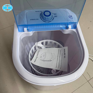 เครื่องซักผ้าแบบพกพาขนาดเล็ก 4.5 ลิตร รุ่น D OEM กึ่งอัตโนมัติ ราคาถูก ขายตรงจากโรงงาน - Product Image 4