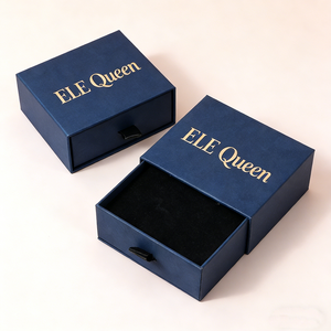 Caja de Joyería Ecológica al por Mayor con Logotipo Personalizado, Caja de Almacenamiento para Pulseras, Anillos, Collares y Pendientes - Product Image 1