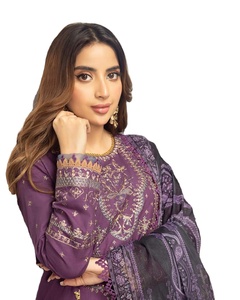 Vestido pesado completo de colección de bordado de edición de boda de calidad 0366 - Product Image 1