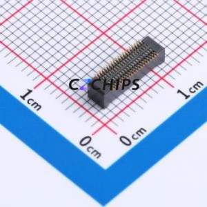 HC-PBB40C-40DS-0.4V-3.0-02 Board-to-Board & Backplane Connector SMD,P=0.4mm Connector 40P 0.4mm Slot Butt Joint Vertical Mount - Product Image 2