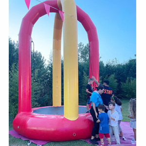 Trampoline de saut à l'élastique géant commercial gonflable pour les sports de plein air Jeux de carnaval pour les enfants et les adultes Événements - Product Image 3