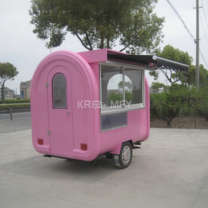 <b>Pizza</b> Kitchen Equipments Snack Cart Multifunction Street Food Kiosk Coffee Truck Trailer - Product Image 4