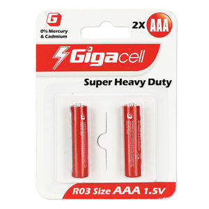 Super Heavy Duty Trocken batterie 1,5 V R03 AAA Carbon Zink Trocken zelle mit hoher Qualität günstigen Preis - Product Image 3