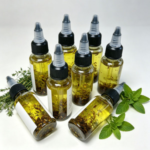 Lavender Rosemary Hair Growth Oil Herbal Scalp Treatment for Hair Loss Hair Regrowth Strengthening - Product Image 3