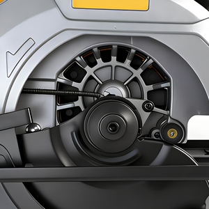 Sierra Circular para Cortar Madera, 1400W, <span class=keywords><strong>Motor</strong></span> sin Escobillas, Ángulo y Profundidad Ajustables, Sierra Eléctrica Industrial para Bricolaje - Product Image 5