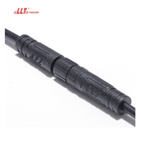 LLT Más pequeño 2pin Señal DE DATOS Cable eléctrico Cable M8 Conector de cable impermeable