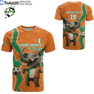 ชุดฟุตบอลไอวอรีโคสต์แบบซับลิเมชั่น ปี 2026 เสื้อฟุตบอลเรโทรเรอัลมาดริด ไอวอรีโคสต์ เสื้อยืดฟุตบอล ชุดฟุตบอล - Product Image 4