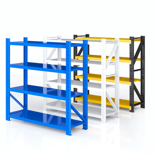 <b>Light</b> Medium Duty Adjustable Warehouse Shelves Multi Scene Easy Assembly for <b>Workshop</b> Retail Mall Business - Product Image 1