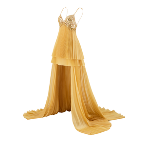 ชุดแต่งงานสตรีทไวไลท์ชุดเดรสผ้าพิมพ์ลายสำหรับฤดูร้อน - Product Image 5