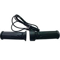 Accélérateur à Poignée WUXING 20X Full Twist pour Vélo Électrique et Scooter Électrique, Connecteur SM 3 Broches 12V-72V