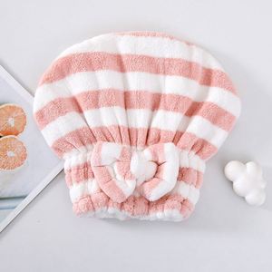 Chapeau de bain en microfibre épaisse super absorbante pour femme, séchage rapide, idéal pour la maison, motif mignon - Product Image 3