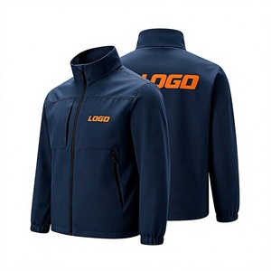 Unisex Puffer Jacket <b>Zip</b>-<b>Up</b> Stand Front Autumn Workwear Outerwear High Visibility Team Uniform Formal Windproof Made Bangladesh - Product Image 1