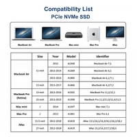2TB SSD PCIe 4.0 NVMe Gen 3 Gaming interne Solid State Hard Drive laptop ssd 512gb nvme pour MacBook Air, Pro, Mini