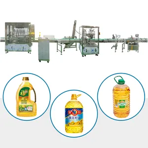 Fully Automatic Edible Oil Filling Machine/Sunflower Oil Filler And Packing