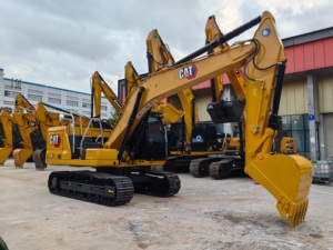 รถขุดตีนตะขาบ CAT 320GC 20 ตัน มือสอง สภาพดีเยี่ยม เครื่องยนต์ 6 สูบ สำหรับงานเสริมกำลังดินขึ้นเนินริมแม่น้ำและงานขุดลอกช่องน้ำ - Product Image 2