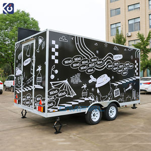 Camion de restauration rapide électrique mobile, camion de crème glacée à vendre - Product Image 4