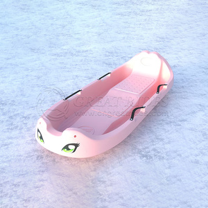 Luge à neige en PE <span class=keywords><strong>de</strong></span> haute qualité, surface lisse, glisse rapide pour les enfants, loisirs d'hiver en plein air et jeux <span class=keywords><strong>de</strong></span> neige - Product Image 3