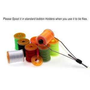 Fil à pêche de 100 yards 200D UV, fil à pêche de qualité supérieure, résistant et durable, bobine de fil à pêche pour saumon, basse, matériel de montage de mouches - Product Image 6