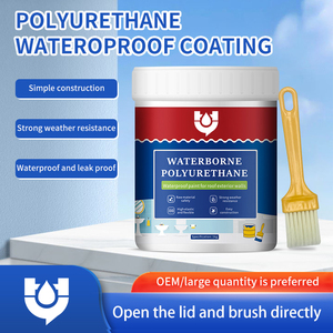 Revêtement imperméable en polyuréthane haute performance pour l'étanchéité des toits / la réparation des fuites - Product Image 1