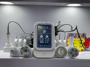 Appareil professionnel multifonction pour raffermir le corps, dispositif de remodelage et de bien-être avancé, équipé de plusieurs poignées de traitement - Product Image 5