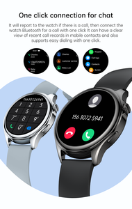 Смарт-часы S59 1.39 дюйма, круглые, для активного отдыха, с поддержкой Bluetooth-звонков, мониторингом сердечного ритма и артериального давления, розовые - Product Image 5