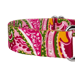 소형 ~ 중형 개를 위한 럭셔리 맞춤형 인쇄 승화 조정 가능한 폴리에스터 <span class=keywords><strong>Martingale</strong></span> 개 목걸이 - Product Image 6