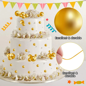 Perles de <span class=keywords><strong>sucre</strong></span> multicolores solides pour la décoration de gâteaux, très vendues, pour saupoudrer les gâteaux - Product Image 5