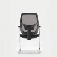Chaises de conférence ergonomiques confortables en forme de arc pour réception, hôtel, bureau, avec dossier réglable