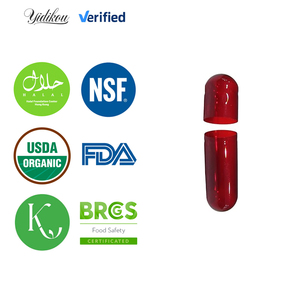 Groothandel op maat gemaakte kleuren Halal Kosher runderen lege rode gelatine capsules gescheiden maat 3 - Product Image 2