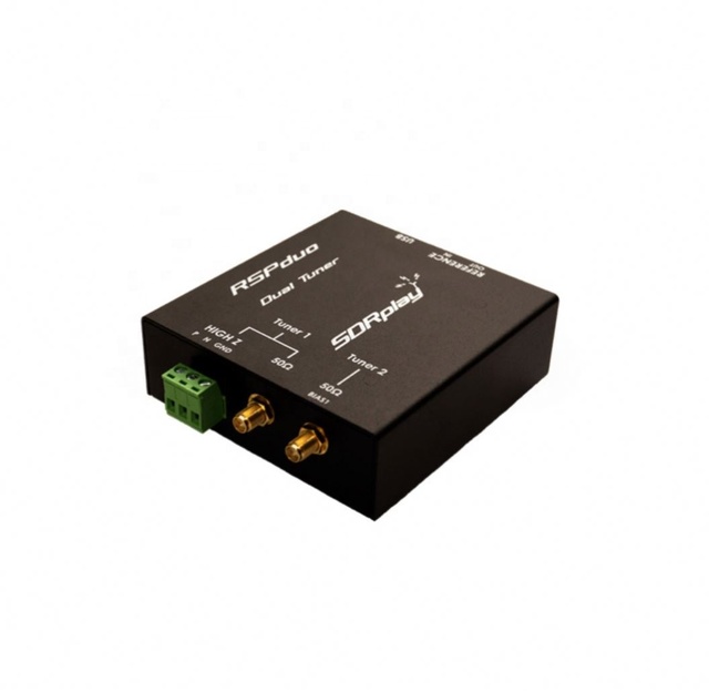 New SDRPlay RSPduo Dual Tuner 1kHz-2000 MHz 14bit Full Mode Radio SDR Receiver Spectrum Analyzer