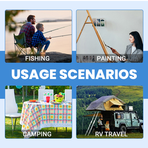 เก้าอี้โยกโลหะสำหรับกลางแจ้งที่แข็งแรงทนทานสำหรับผู้ใหญ่ เก้าอี้สนามพับได้ปรับเอนได้อย่างราบรื่นพร้อมผ้าอ็อกซ์ฟอร์ดสำหรับสวนสาธารณะและการตั้งแคมป์ - Product Image 6