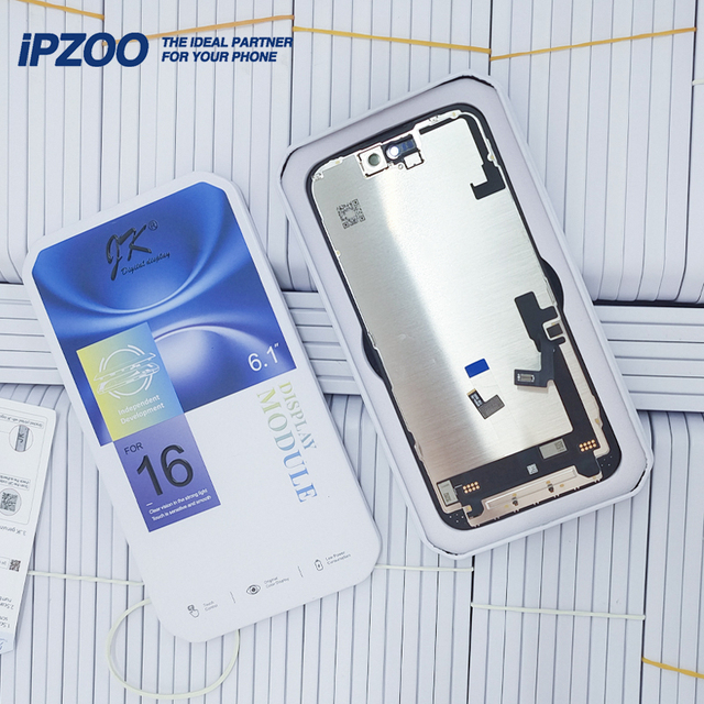 Mobile Phone LCDs for iPhone 16 Lcd Display Touch Screen Digitizer Replacement for iPhone JK Incell OLED Screen Wholesale