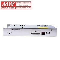 Fuente de Alimentación Conmutada Industrial Meanwell LRS-450-12 AC-DC de 450W, Salida Única, Alta Eficiencia, 12V 37.5A, Garantía de 3 Años