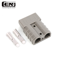 Connecteur de batterie de type poteau électrique 50A 600V à courant élevé gris pour connecteur de batterie