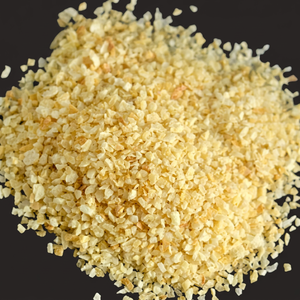 Granulés de racine d'ail déshydratés AD, 0,5 à 1 mm, qualité alimentaire en vrac, arôme intense, origine indienne, séchés pour assaisonnement, snacks et sauces - Product Image 1